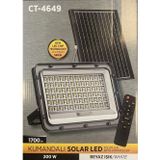 CATA 200W Solar Led Projektör Beyaz Işık Ct-4649
