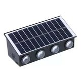 Cata 20W Kos Solar Şarjlı Led Duvar Bahçe Aydınlatma Aplik Ct-8010 Gün Işığı