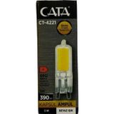 CATA 220v 5w G9 Kapsül Ampul BEYAZ Işık 6400k Geniş Açı (Kıvrık İğne Ayaklı Avize Ampulü 220 Volt 5