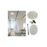 Cata 25w Beyaz Kasa Sıva Üstü Oval Led Panel Armatür Ct 5271b B Beyaz Işık