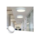 Cata 30 W Led Panel - Beyaz Işık (6500K) - Beyaz Kasa - Yuvarlak - Sıva Üstü - CT-5273B