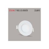 Cata 3W Beyaz Yuvarlak Led Panel Armatür