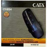 Cata 4'lü Aydınlatma Kumandası Sensör Özellikli Pratik Kullanım İçin Tasarlandı CT-9154