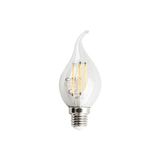 Cata 4W LED Fılament Kıvrık Buji Ampul Günışığı - Gün Işığı