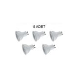Cata 5 Adet - 7w Çanak Led Ampul - Spot Ampülü Ct 4215 (GÜN IŞIĞI)