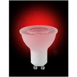 Cata 7W Kırmızı Gu10 Duylu Çanak Led Spot Ampul (Starter Duylu) 220 Volt 8 Watt