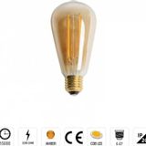 Cata 8w Rustik Led Ampul Amber St94