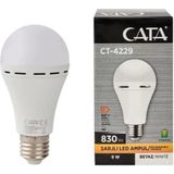 Cata 9 W Beyaz Şarjlı LED Ampul CT-4229 Enerji Tasarruflu ve Şık Tasarım