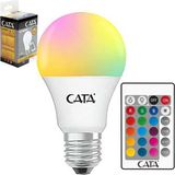 Cata 9W Rgb Ampul Kumandalı LED E-27 Duy Tipi RGB Renk Sıcaklığı ile Eğlenceli Animasyon CT-4058