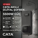 Cata Akıllı Dijital Şofben 5500W CT-6010 - Elektrikli
