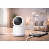 Cata Akıllı Ip Kamera 3mp 360° Wıfı Iki Yönlü Ses Hareket Algılama