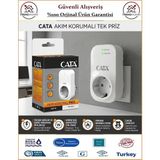 Cata Akım Korumalı Priz - 4000W - 918 Joule - Orjinal Ürün