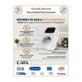 Cata Akım Korumalı Regülatör - Akım Korumalı Priz - 4000W - Orjinal Ürün