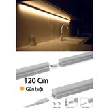 Cata Anahtarlı Mutfak Tezgah Raf Aydınlatması 120 Cm 220V - 3000K - Gün Işığı