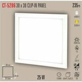 Cata Aybekon CT-5286 LED Panel 25W 30X30 3200K Gün Işığı 2 Adet