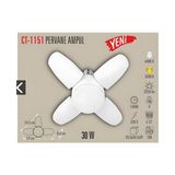 Cata CT-1151 LED Ampul 30W E27 Duy Günışığı 3200K / Renk Sıcaklığı / Enerji Verimliliği - 2 adet