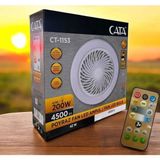 CATA CT-1153 42W 3 Renk Dim Edilebilir Fanlı LED Ampul E27 Duy Uzaktan Kumandalı - Beyaz