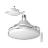 Cata CT-1156 Dolunay 3 Renk Modlu Kumandalı Dimlenebilir Hayalet Pervaneli 72W Ampul - Beyaz - Sarı - Günışığı