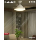 Cata CT-1156 Dolunay Fan LED Ampul 72 W E-27 Duy Beyaz Sarı Günışığı Renk Sıcaklığı 6500K - Beyaz - Sarı - Günışığı - 50,1 - 75 W