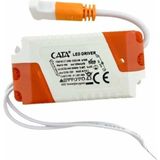 CATA CT-2516 8-18W Slim LED Driver Adaptör 120mA DC Panel ve Spot LED Trafo Uyumlu - 10 cm - Beyaz