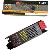 Cata CT-2574 12V 5A 60W Slim Şerit LED Trafosu Klemensli LED Güç Kaynağı