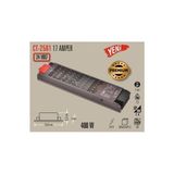 Cata CT-2581 24V 17 Amper 400W LED Trafo - 13 cm - Gri