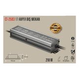 Cata CT-2593 12V 17A 210W Dış Mekan IP64 LED Trafo