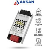 Cata CT-2674 Şerit LED Trafosu 12V 5 Amper 60 Watt Ince Slim Kasa Adaptör - 108 x 53 x 22 mm