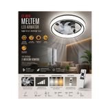 Cata CT-3010 Meltem Kumandalı LED Tavan Vantilatörü 3 Renk Sessiz Çalışma Zamanlayıcılı