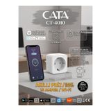 Cata CT-4010 Akıllı Priz 16 Amper Wi-Fi Zaman Ayarlı Uzaktan Kontrol Akıllı Priz Tuya Smart Life Destekli