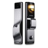 Cata Ct-4040 3D Yüz Tanıma Parmak İzi HD Ekranlı Akıllı Kameralı Çelik Kapı Kilidi