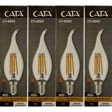 Cata CT-4062 4W 3000K (Günışığı) E14 Duylu LED Kıvrık Buji (4 Adet) - Gün Işığı