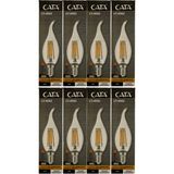 Cata CT-4062 4W 3000K (Günışığı) E14 Duylu LED Kıvrık Buji (8 Adet) - Gün Işığı