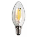 Cata CT-4063 7W LED FİLAMENT DÜZ BUJİ GÜNIŞIĞI İnce Duy Avize Ampul