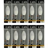 Cata CT-4079 7W 6400K E14 Duylu LED Buji Ampul 10 Adet Beyaz Işık Kolay Montaj Özelliği