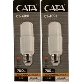 Cata CT-4091 8W 3200K (Günışığı) E27 Duylu LED Ampul (2 Adet) - Gün Işığı