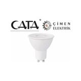 Cata Ct 4215 8W Led Çanak Ampul Amber