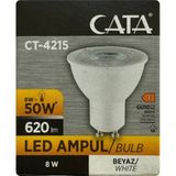 Cata CT-4215 Çanak LED Ampul 8W 620 Lm 6500K Beyaz - 3 ADET