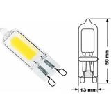 Cata CT-4221 5W/6500K G9 220V LED Kapsül Ampul (Beyaz-6lı) Cata - 1 - 10 W