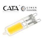 CATA CT 4222 Led 7W 220V Kapsül Ampul 3200K Gün Işığı G9 Duy