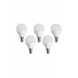 Cata Ct-4233 6W Led Ampul E14 6400K Soğuk Beyaz 5’Li Set Enerji Tasarruflu Uzun Ömürlü