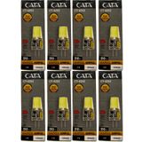 Cata Ct-4252 4W 12V 3200K (Gunisigi) G4 Duylu Kapsul Ampul (8 Adet)