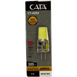 Cata Ct-4252 4w 12v 6400k Beyaz Işık G4 Duylu Led Kapsül Ampul 4 Adet