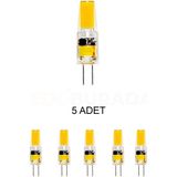 Cata CT-4252 Kapsül Ampul 4W Günışığı G4 Duy - 5’li Paket - RGB