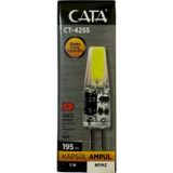 Cata Ct-4255 3W 12V 6400K (Beyaz Işık) G4 Duylu Led Kapsül Ampul (8 Adet)