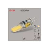 Cata Ct-4255 G4 2w/3000k 12v Led Ampul (Günışığı)