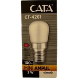 Cata CT-4261 2W 3200K (Günışığı) E14 Duylu Mini LED Ampul - Gün Işığı