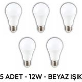 Cata CT-4266B 12W E27 Duy LED Ampul (5'li) - Beyaz
