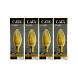 Cata Ct-4280 4W 1800K (Amber) E14 Duylu Rustik Led Dekoratif Ampul (4 Adet)