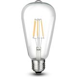 Cata CT-4353 8W Edison Rustik LED Ampul E27 Günışığı 3000K Filament Dekoratif Lamba 950 lm - Gün Işığı